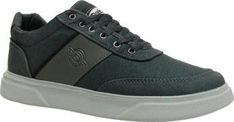Dakırs Gri Füme Bağcıklı Keten Sneaker Spor Ayakkabı