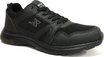 Xstep Siyah Bağcıklı Sneaker Spor Ayakkabı