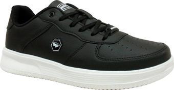 Wickers Siyah Beyaz Bağcıklı Sneaker Spor Ayakkabı