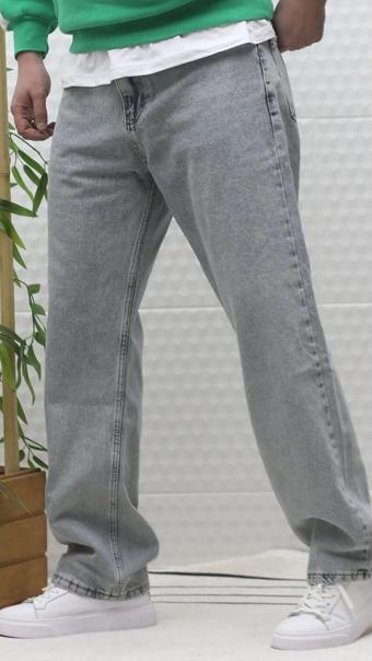 Manklas Kot Pantolon Baggy Rahat Kalıp Erkek Kot Pantolon