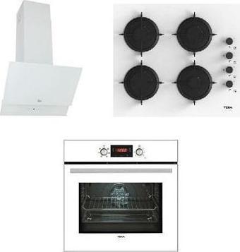 Teka Chef 8 Beyaz Cam Ankastre Set Tvt 60 - Gbc 64002 - Hak 627 Wh