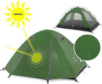 Naturehike P-Serisi 2 Kişilik Kamp Çadırı HAKİ