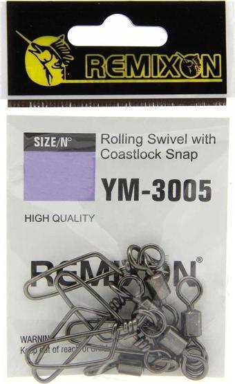 Remixon YM-3005 Klipsli Fırdöndü NO:12