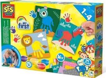 Ses Creative İlk Parmak Boya Setim- Elle Boyanan Hayvanlar