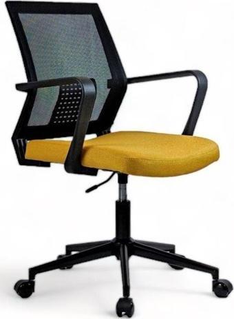 Sancak Mesh Çalışma Koltuğu Sarı