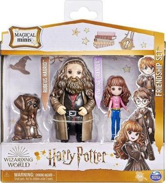 Wizarding World Harry Potter Dünyası, Büyülü Minis Hermione Ve Hagrid, Biriktirilebilir Oyuncak Figürler Ve Yaratık