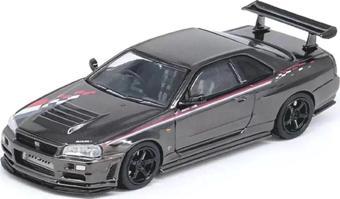 Inno 1:64 Nissan Skyline GT-R (R34) Nismo R-Tune Chrome Black