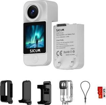SJCAM C300 4K30FPS 20MP Mini Aksiyon Kamerası C300P White