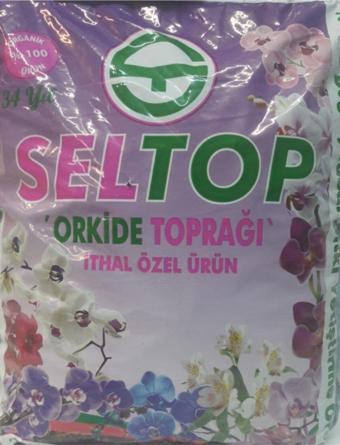 Seltop Ithal Orkide Toprağı 3 Litre % 100 Organik