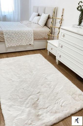 Frt Export Yumuşak Tüylü Puffy Peluş Salon Çocuk Odası Mutfak Koridor Yolluk Halısı