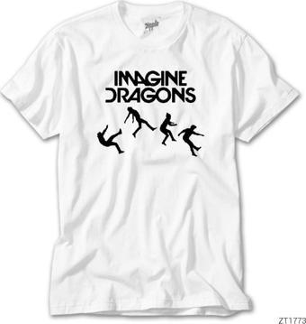 Lunas Glow Imagine Dragons Fall Beyaz Tişört