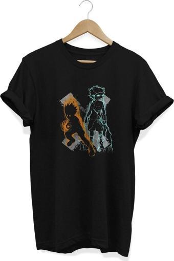 Remonz Hunter X Hunter Gon Killua Anime Baskılı %100 Pamuklu T-Shirt