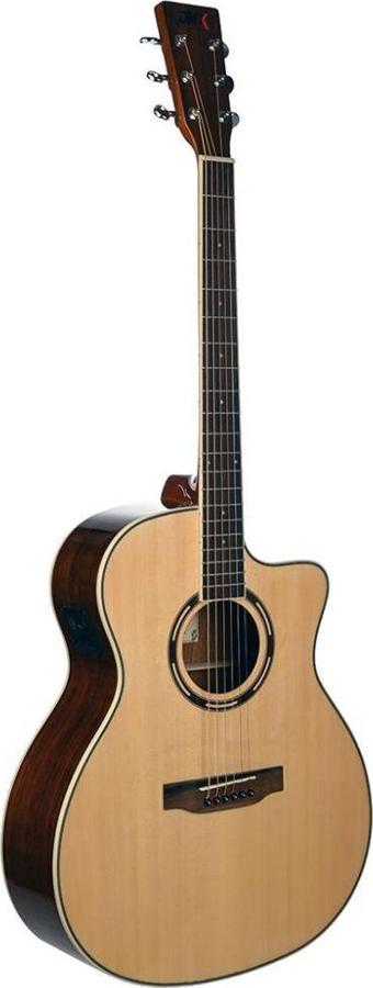 DMX Guitars GN200 NAT Elektro Akustik Gitar