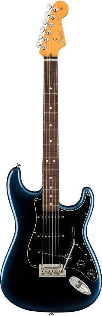 Fender American Professional II Stratocaster Gülağacı Klavye Dark Night Elektro Gitar