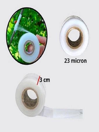 Aşı Bağı Bağlama Bandı Ithal Şeffaf Aşı Yeri Sarma Aşı Bandı 5 Cm 250 Metre