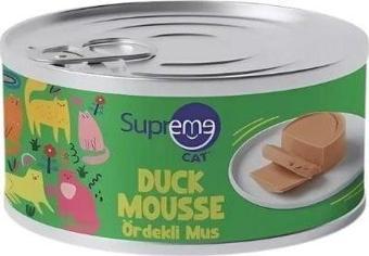 Supreme Cat Püre Ördekli Yetişkin Konserve Kedi Maması 85 Gr