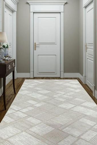 Frt Export Frt Makinede Yıkanabilir Kaymaz Taban Modern Yolluk Koridor Salon Mutfak Halısı