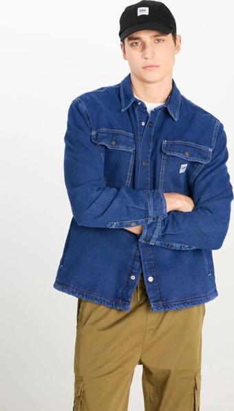 Lee Workwear Denim Erkek Gömlek L68D5556591