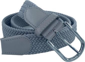 Gri Elastik Esnek Unisex Örgü Kemer
