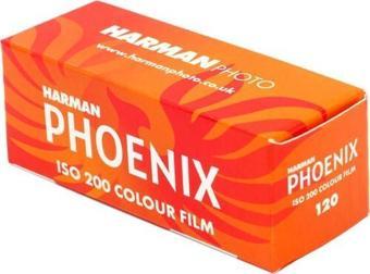 Harman Phoenix 200 Renkli Negatif 120 Roll Film (SKT: 07-2026)