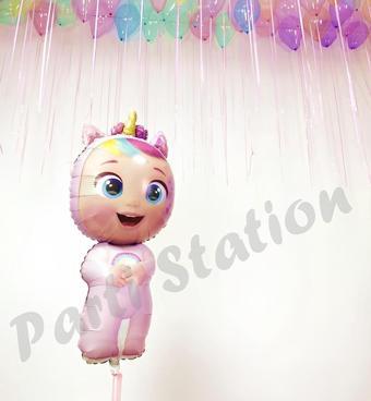 Parti Station Cry Babies Lisanslı Folyo Balon 36" Ağlayan Bebekler Cry Babies Balon 75 Cm