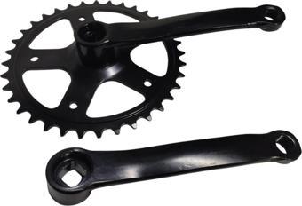 Bisiklet 36 Dişli Aynakol ve Solkolu 36T 140mm SJ140 Siyah 20 Jant Bisiklet Aynakol Dişlisi