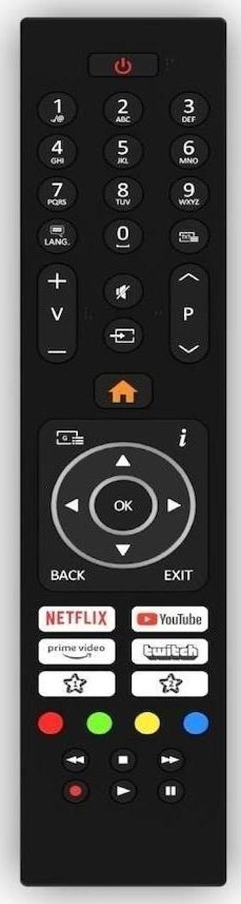 JVC LT-50VA3005T Android Smart Tv Kumandası-Mikrofonsuz