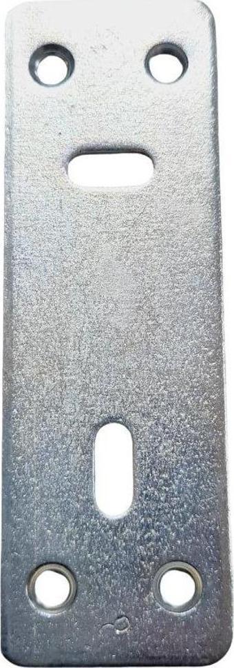METAL DÜZ GÖNYE NO: 8 Çinko Renkli | ÖLÇÜLERİ 2x30x90 | 25 ADET
