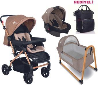 4 Baby Olimpus Çift Yön Bebek Arabası Puset Taşıma Çanta Seti
