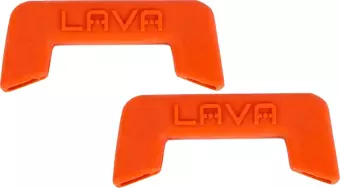 Lava Isıya Dayanımlı Tencere Tava Silikon Tutacak (1 Set=2 Adet) Turuncu Renk