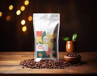 Ethiopia Yirgaffe Yöresel Kavurulmuş Kahve 250 GR.