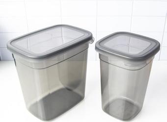 2 Adet 1,1 Lt + 2 Adet 1,85 Lt 4 Parça Yeni Nesil Saklama Kabı Seti
