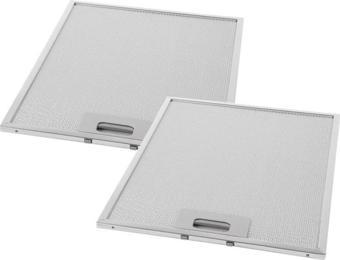 Aspiratör Davlumbaz Ankastre Alüminyum Tel Yağ Filtresi 2'li 26,2x33,5cm Beko ile Uyumlu