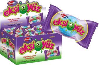 Ekşiyüz böğürtlen aromalı şekerli sakız 1x100