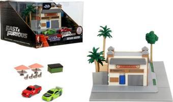 Jada Fast & Furious Nano Toretto's Cafe Nano Scene