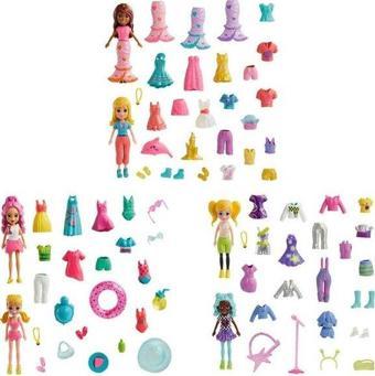 Polly Pocket Arkadaşları Farklı Moda Aksesuarları Oyun Setleri HNF51