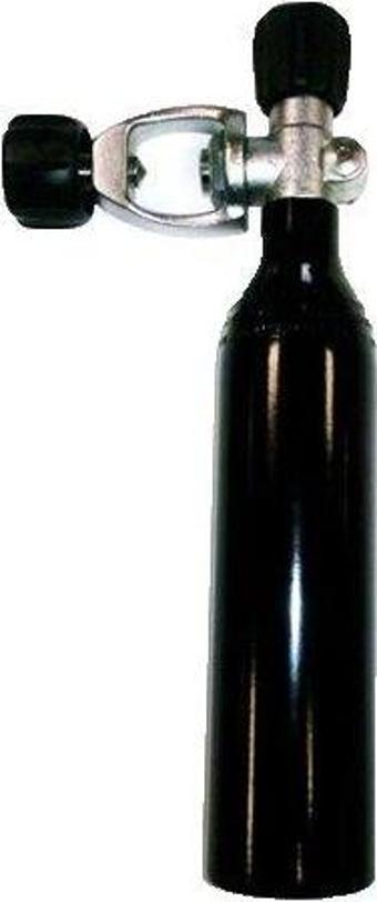 BEUCHAT Tüp Alüminyum 0,4 L 232 bar, boşaltma valfi ile