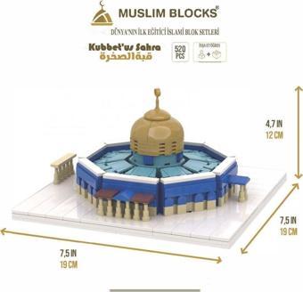 Muslim Blocks Kubbetü's Sahra Blok Modeli (İslami LEgo)