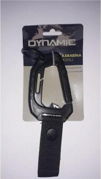 Dynamıc Askılı Karabina Siyah Renk