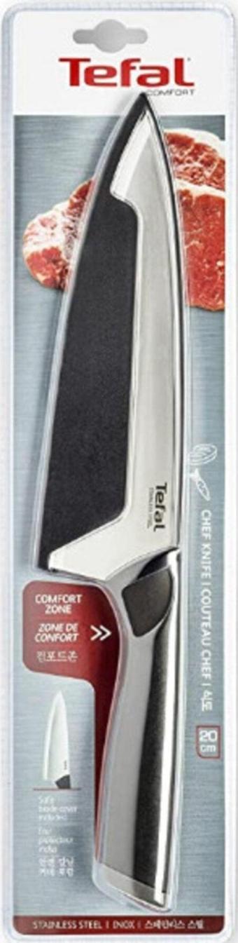 Comfort 20 Cm Şef Bıçağı, Siyah, Paslanmaz Çelik