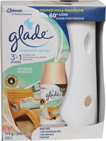Glade Otomatik Sprey + Okyanus Sessizliği Yedek 269 Ml