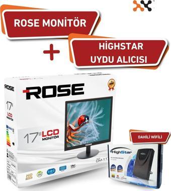 17" 43 Ekran 12v Full Hd Karavan - Tekne - Yat Lcd Monitör Tv ve Highstar Dahili Wifili Uydu Alıcısı