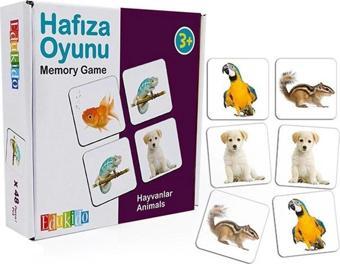 EDU-2013 Hafıza Oyunu Gerçek Hayvanlar -Chiva