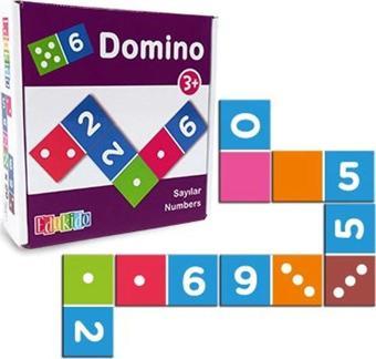 EDU-3012 Ahşap Sayılar Domino -Chiva