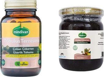 Doğal Tercih Çoban Çökerten (Tribulus Terrestris) & Üzerlik Tohumlu (Harmala) Macun Ve Kapsül Set