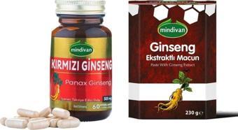 Doğal Tercih Ginseng Kapsül & Ginseng Macun 2 Li Set