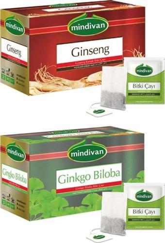 Doğal Tercih Ginseng Ve Ginkgo Biloba Süzen Poşet Çay Set