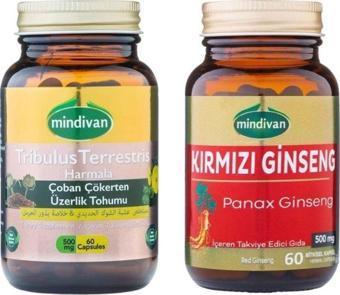 Doğal Tercih Kırmızı Ginseng + Tribulus Kapsül 2'Li Set