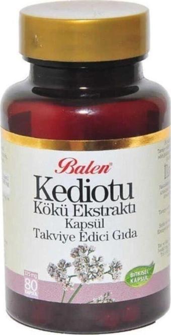 Balen Kediotu Kökü Ekstraktı Kapsül 375 Mg 80 Kapsül