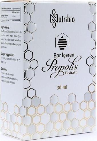 Nutribio Bor Içeren Propolis Ekstraktı 30 Ml